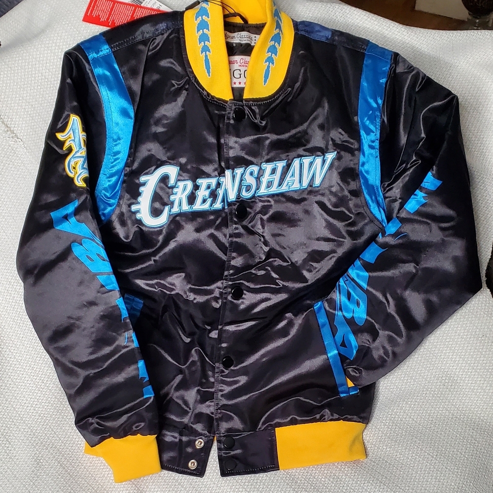 Crenshaw Kids Jacket - Black and Blue